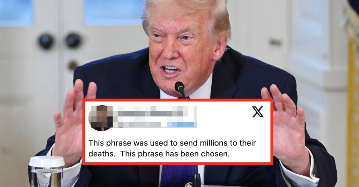 Um, People Are Comparing The Trump Administration's Latest Tweet To Nazi Propaganda (Again)