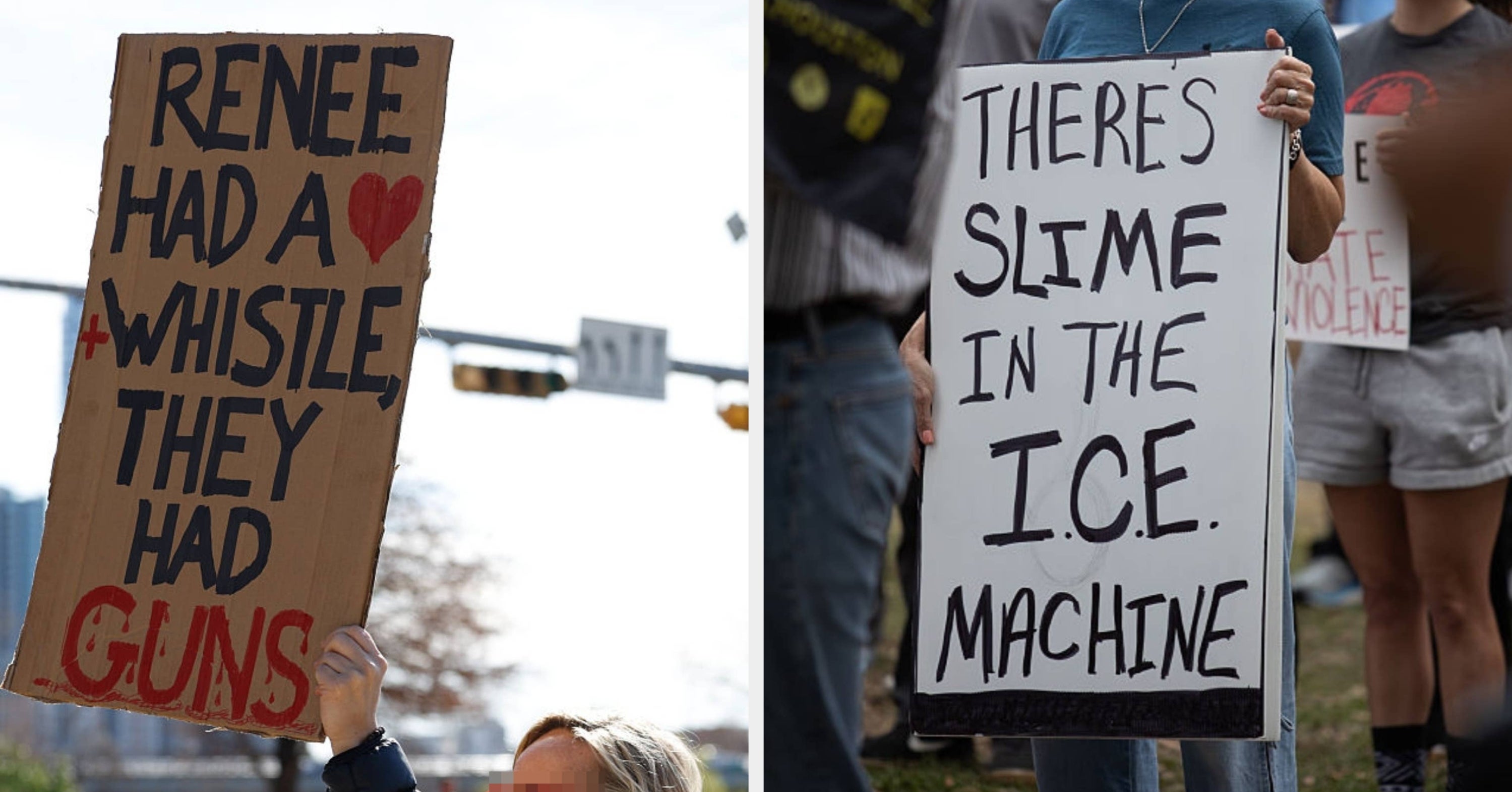 34 Impactful Signs From ICE Protests Across The Country
