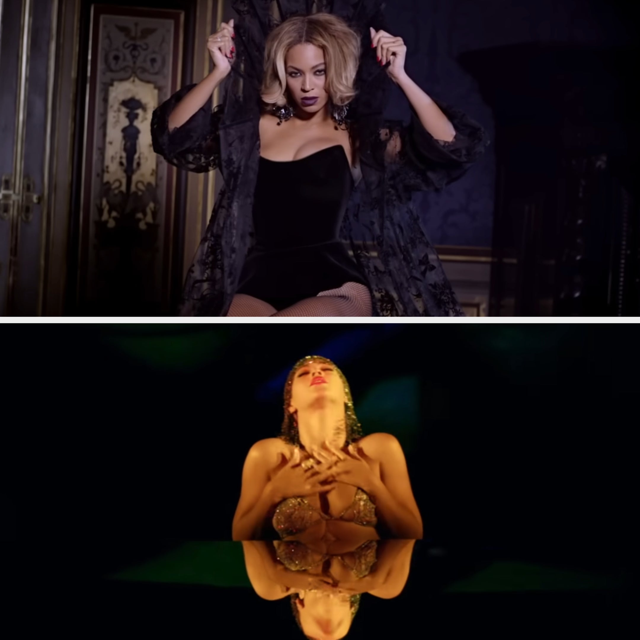Beyoncé successful  her "Partition" euphony  video