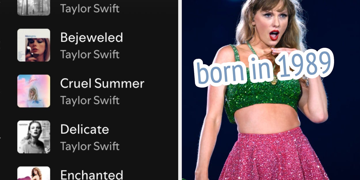 Make An A-Z Taylor Swift Playlist And We’ll Try To Guess Your Birth Year