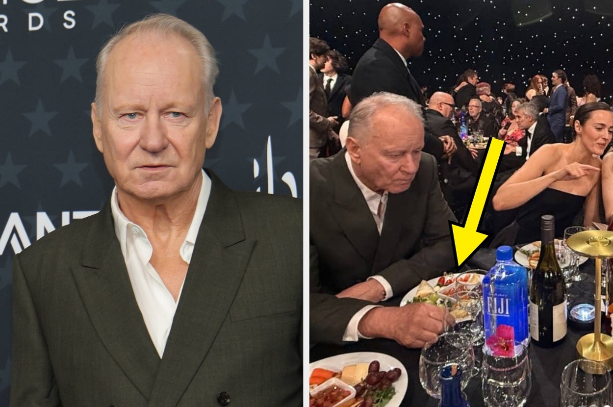 After That "Sad" "Snack Plate" Went Viral, Stellan Skarsgård Didn't Hold Back About The "Disappointing" Food At The Critics Choice Awards