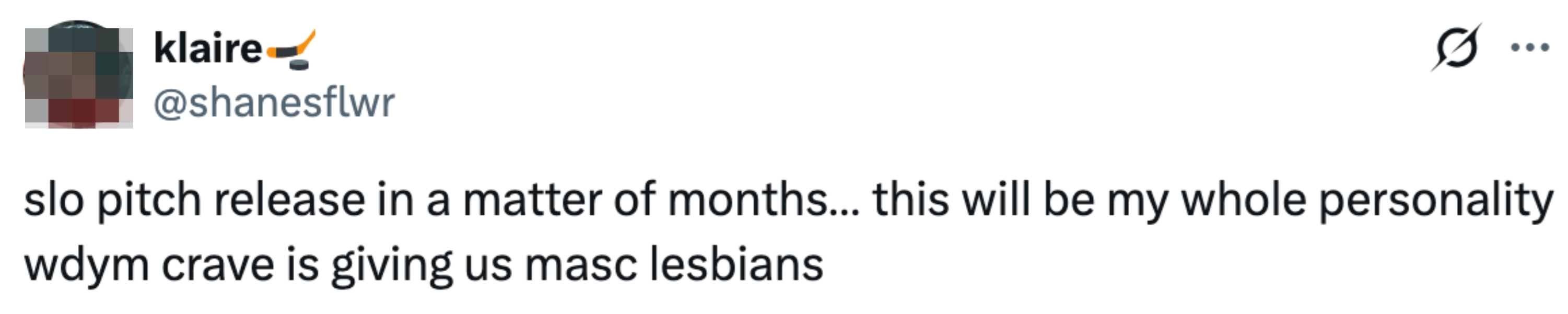 Tweet om en forventet 