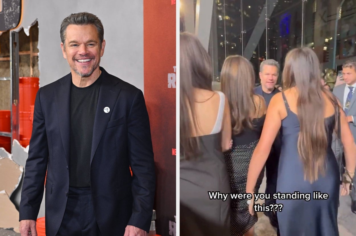 Matt Damon’s Teen Daughter Just Mercilessly Roasted How He Was Posing On A Red Carpet, And Parents Everywhere Can Probably Relate