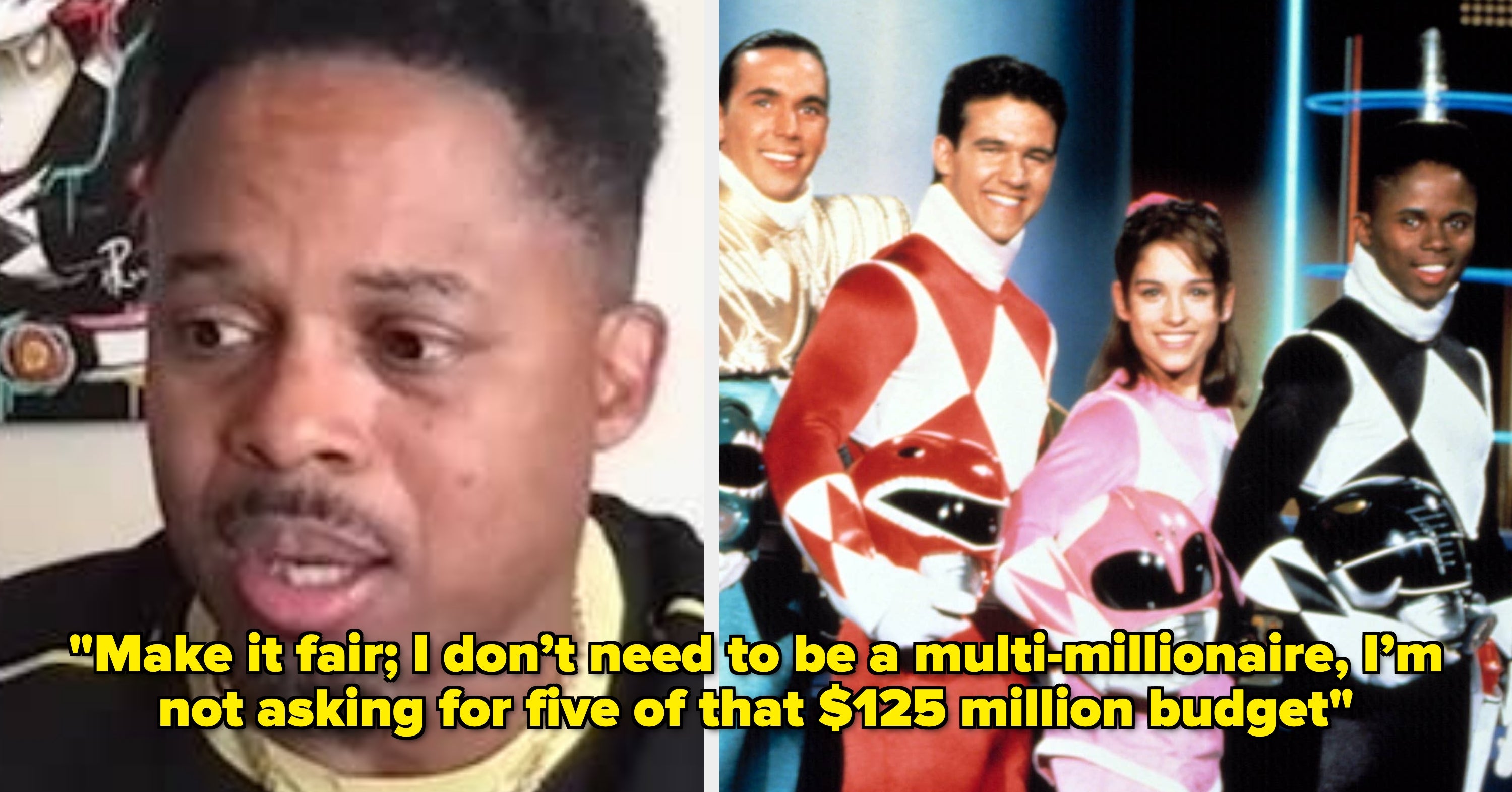 Original Power Ranger Walter Emanuel Jones Just Revealed The Pitiful Amount He Was Offered For The 1995 Movie, And I’m Willing To Bet It’s Way, WAY Less Than Your Current Salary