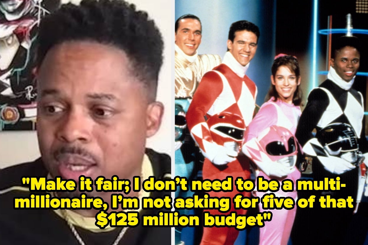 I Genuinely Can Not Hide My Shock At How Little The Original Power Ranger Actors Were Offered For The 1995 Movie