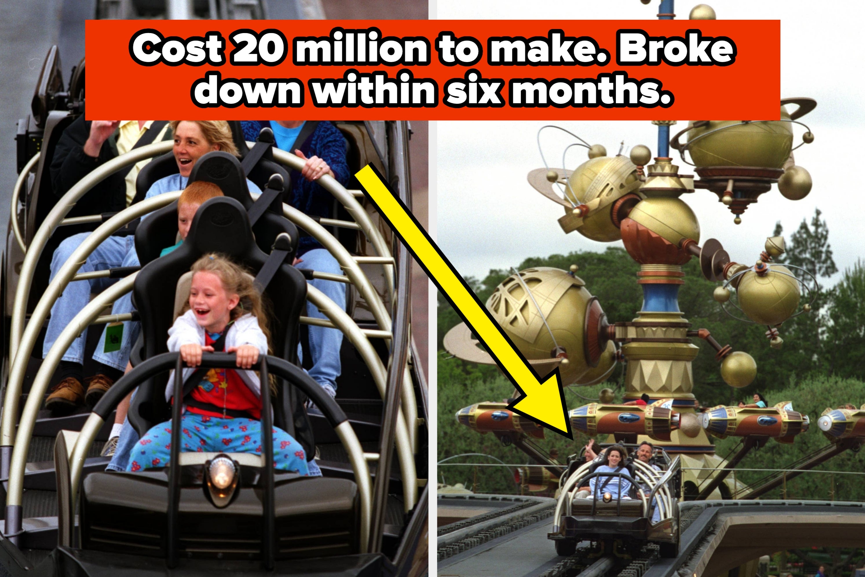 From Walt Disney - When Disney and George Lucas created this attraction,