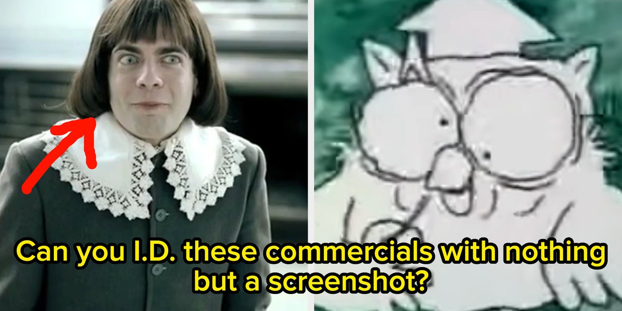 Let's See If You Can Identify These Once-Popular Commercials From A Single Frame