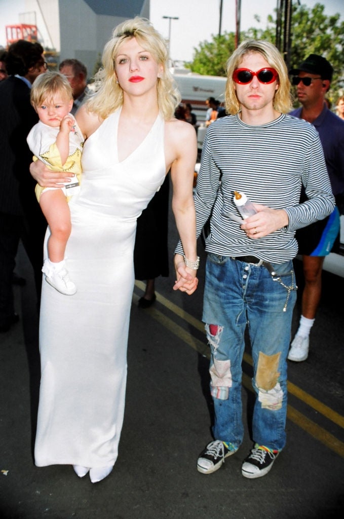 Kurt Cobain and Courtney Love successful 1993