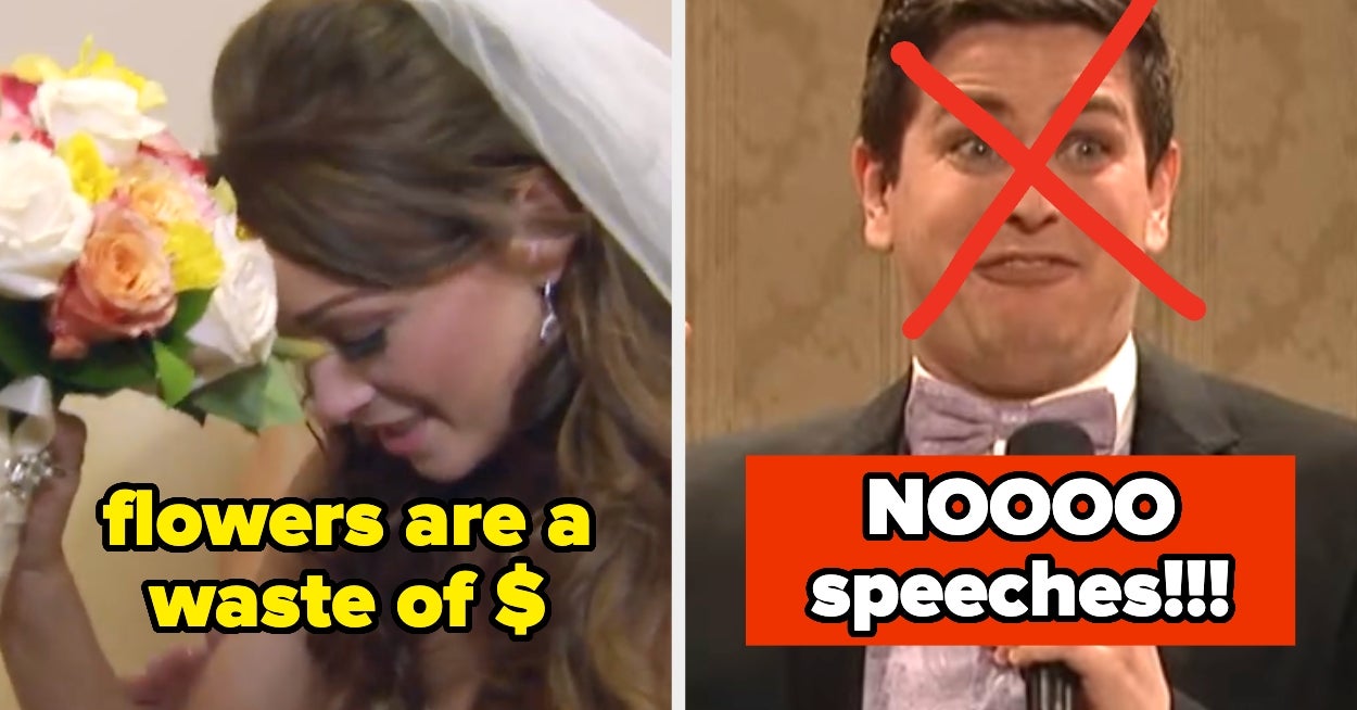 People Are Bravely Sharing Their Wedding Hot Takes, And Daaaaaaang, Some Are SCATHING