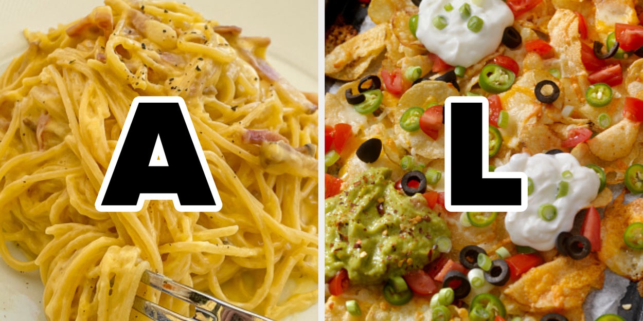 Choose 13 Random Foods And I'll Guess The EXACT Letter Your Name Begins With