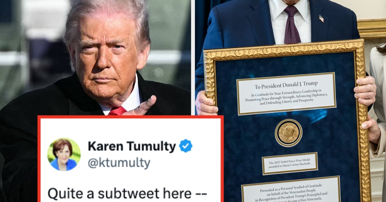 There's One Big Problem With Donald Trump's Gifted Nobel Peace Prize