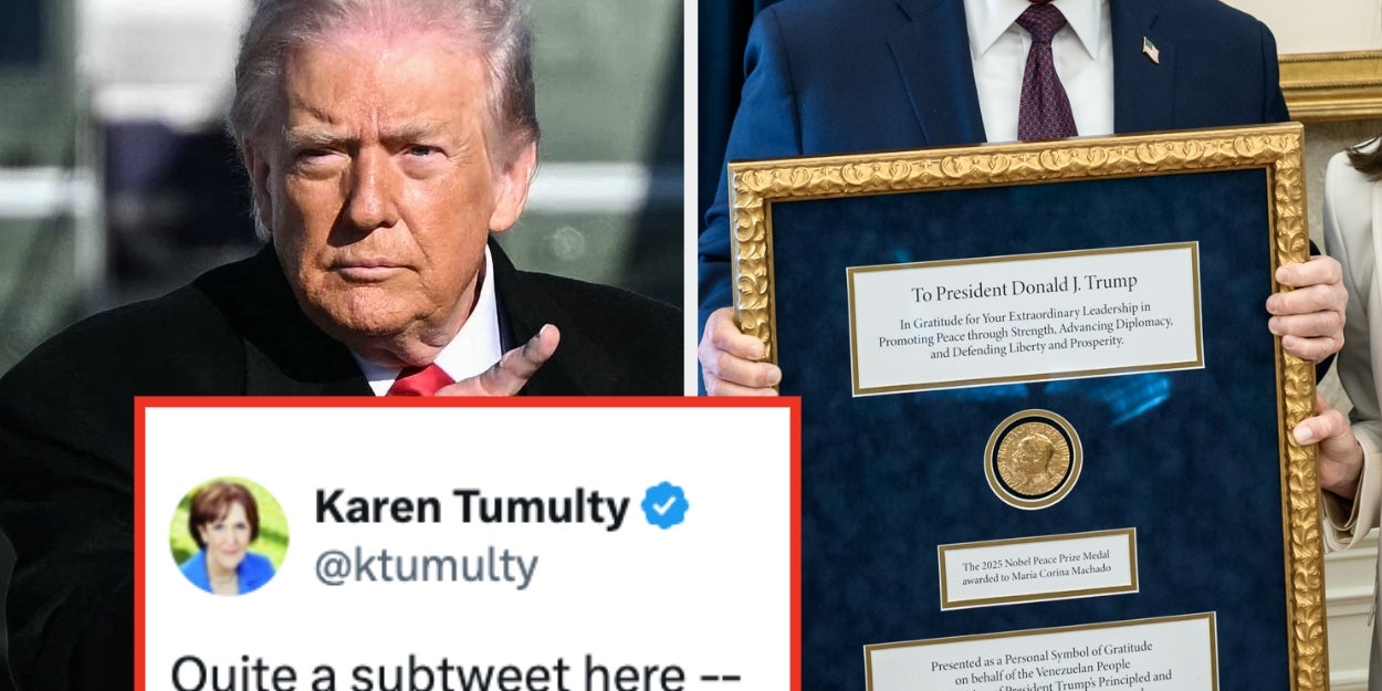 The Nobel Peace Prize Center's Shady Tweet Is Going Viral