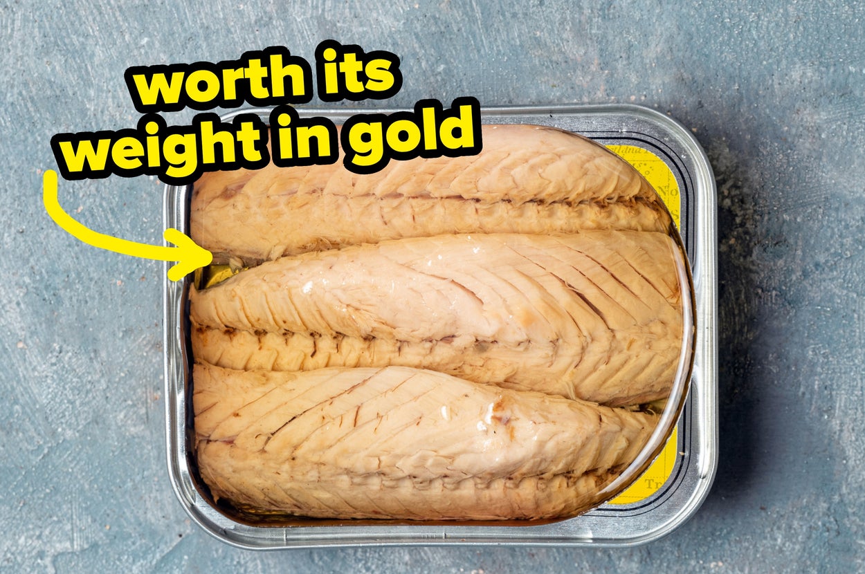Sealed package of smoked mackerel fillets with text reading "worth its weight in gold."