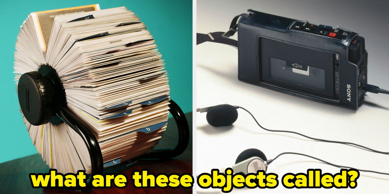 17 Vintage Objects That Only People Born Before 1979 Can Identify Just From A Photo