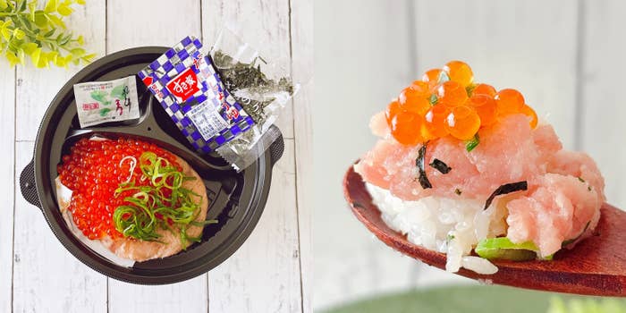 すき家】いくらとまぐろの「鬼盛り丼」が贅沢すぎる…！濃厚な旨みと
