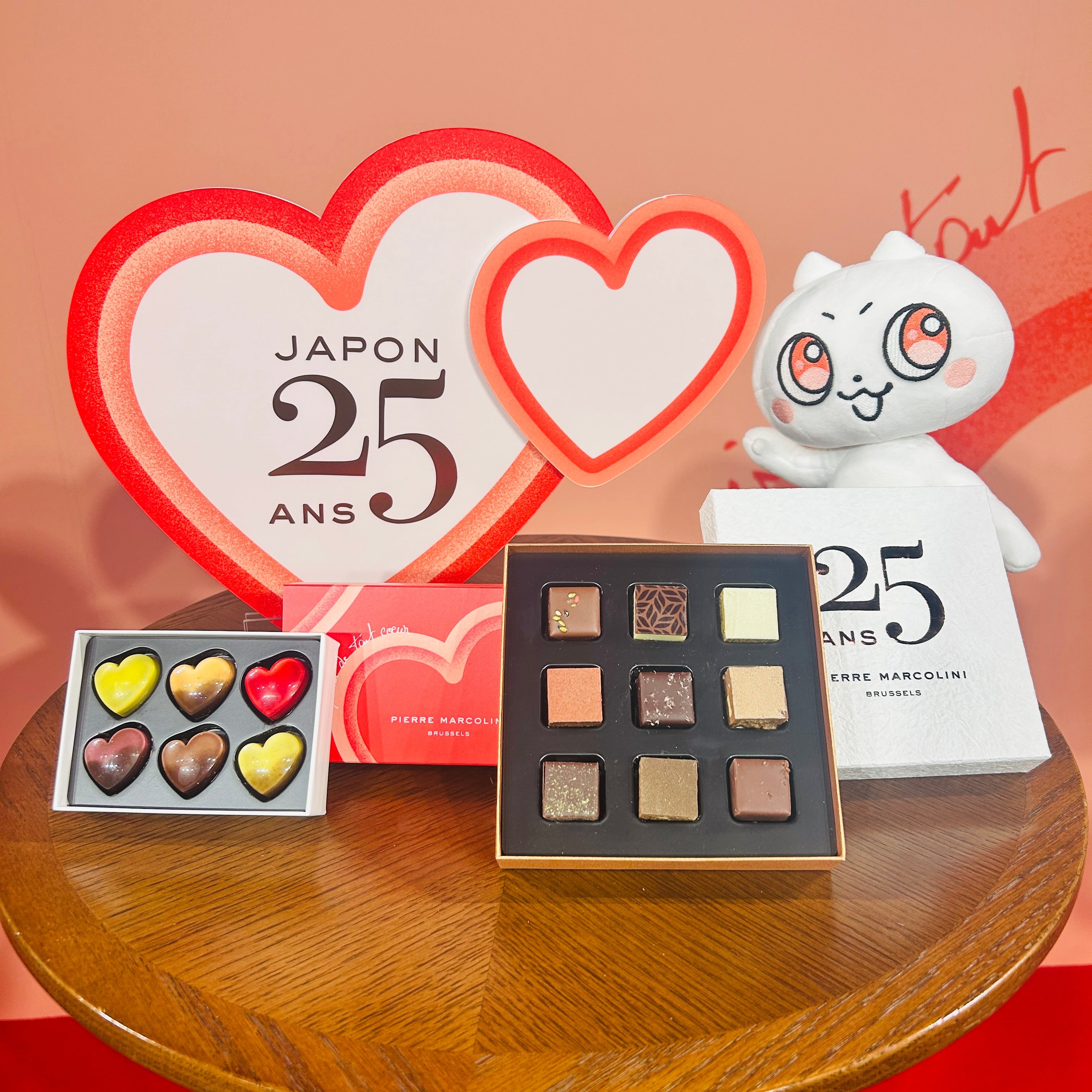 日本上陸25周年【ピエール マルコリーニ】和の食材を使った