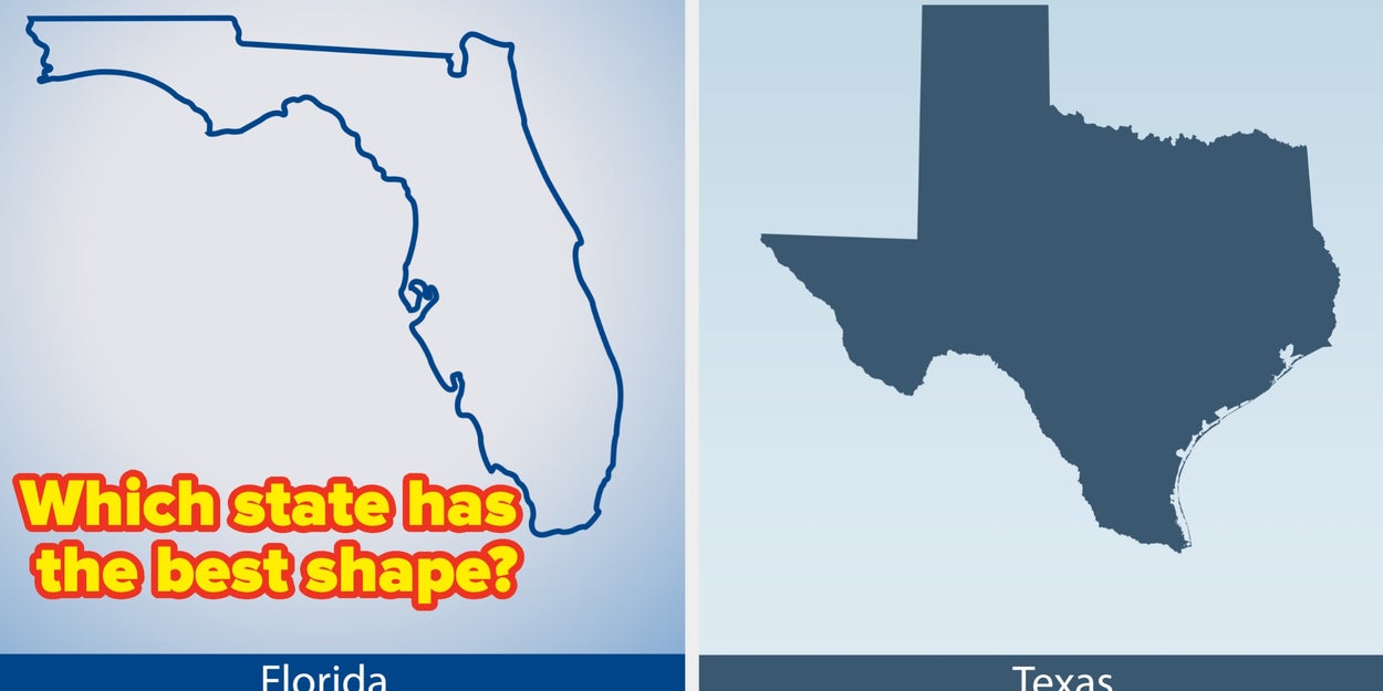 Which US State Has The Best Shape?