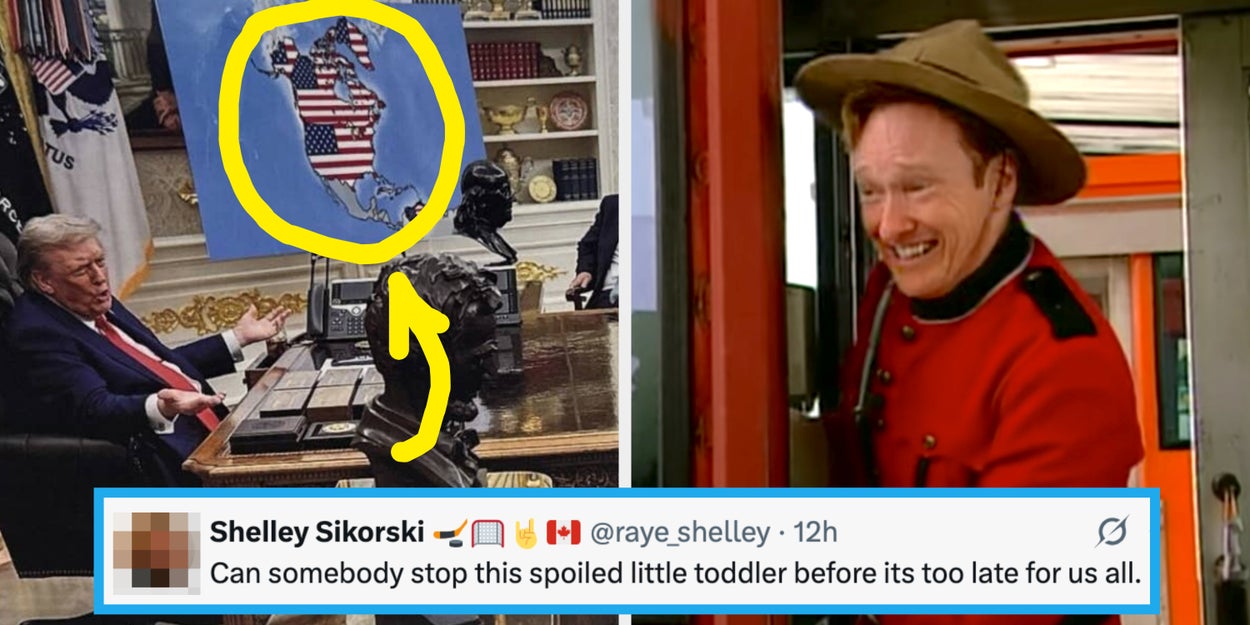 Trump's Unhinged Social Media Posts Last Night Have Canadians Losing Their Minds — And Honestly, Their Reactions Are Priceless
