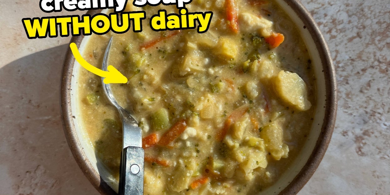 This Simple Hack Makes Soups And Sauces Creamy Without Dairy (And Adds A Nice Protein Boost)