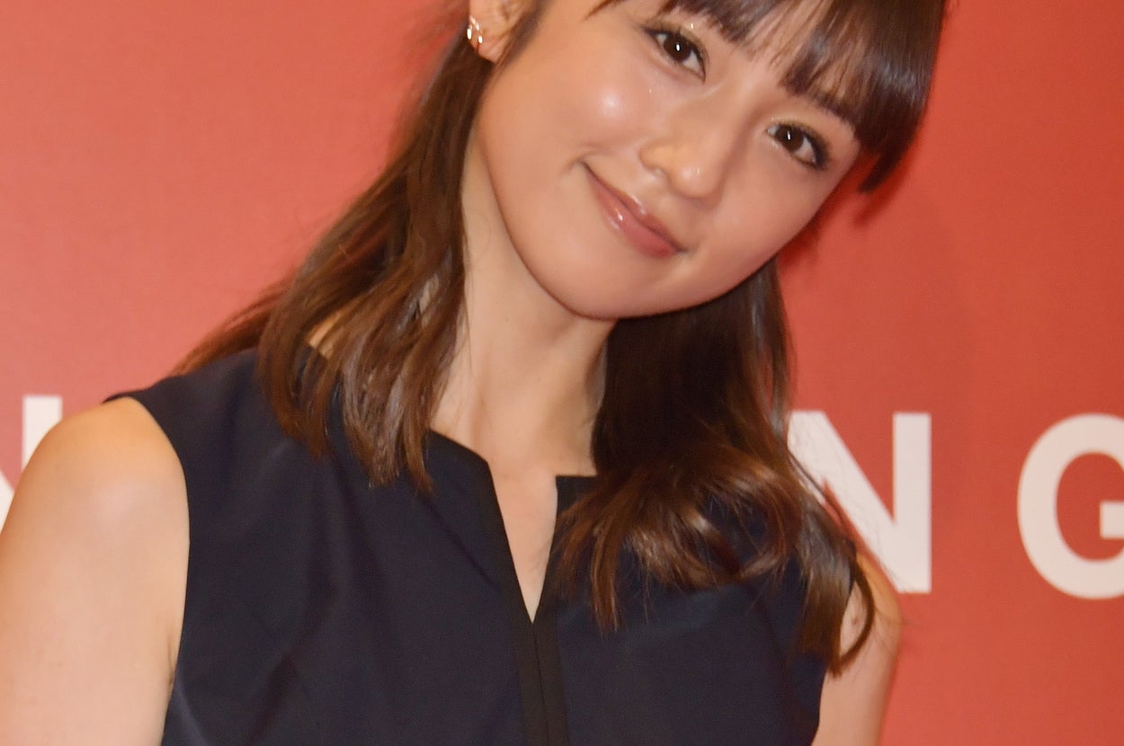 小倉優子さん（時事通信フォト）