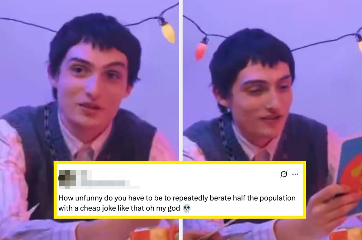 “Stranger Things” Star Finn Wolfhard Is Being Called Out For Repeatedly Mocking And Dehumanizing Women After A Past Interview Resurfaced Online