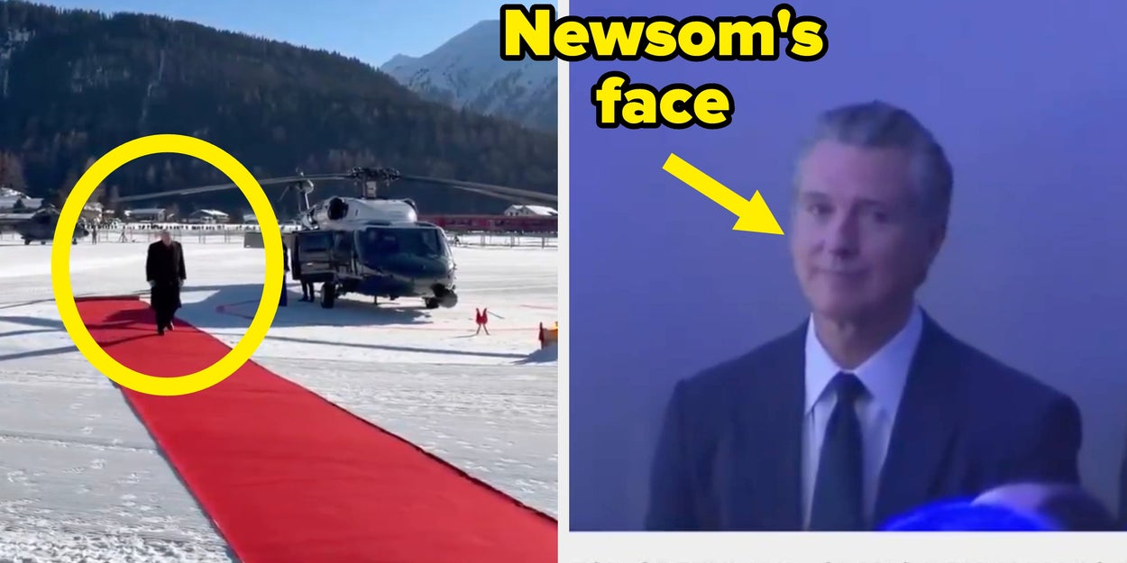 12 Really, Really Awkward Moments From Donald Trump's Davos Speech