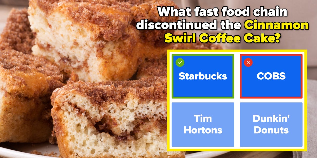I'm Not Saying You Don't Get Out Much, But If You Can't Score More Than 89% On This Discontinued Fast Food Menu Quiz, Well...