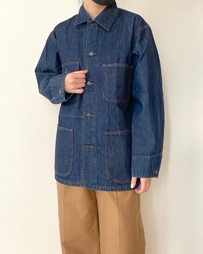春アウターの正解見つけた！ユニクロの「新作デニムジャケット」着回し