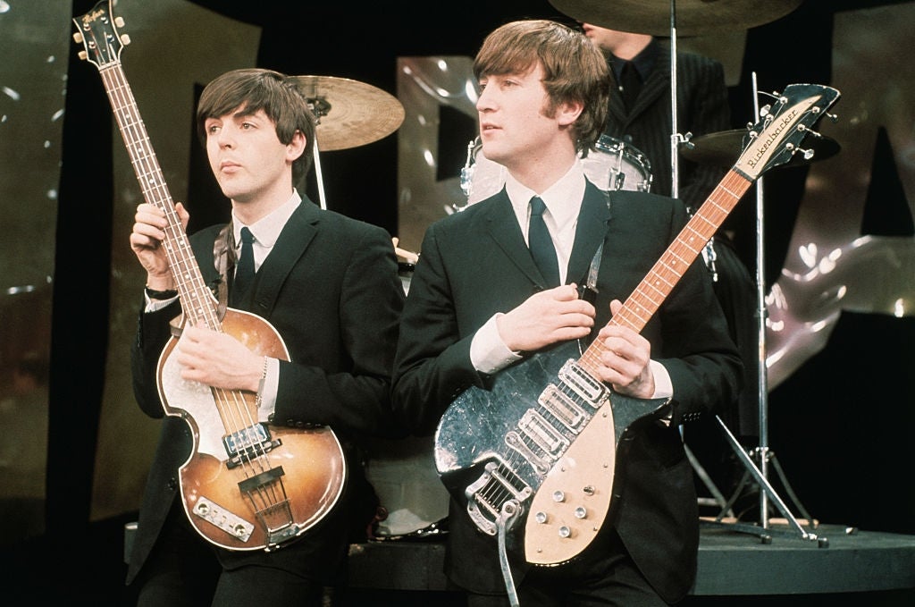 Paul McCartney and John Lennon successful 1964