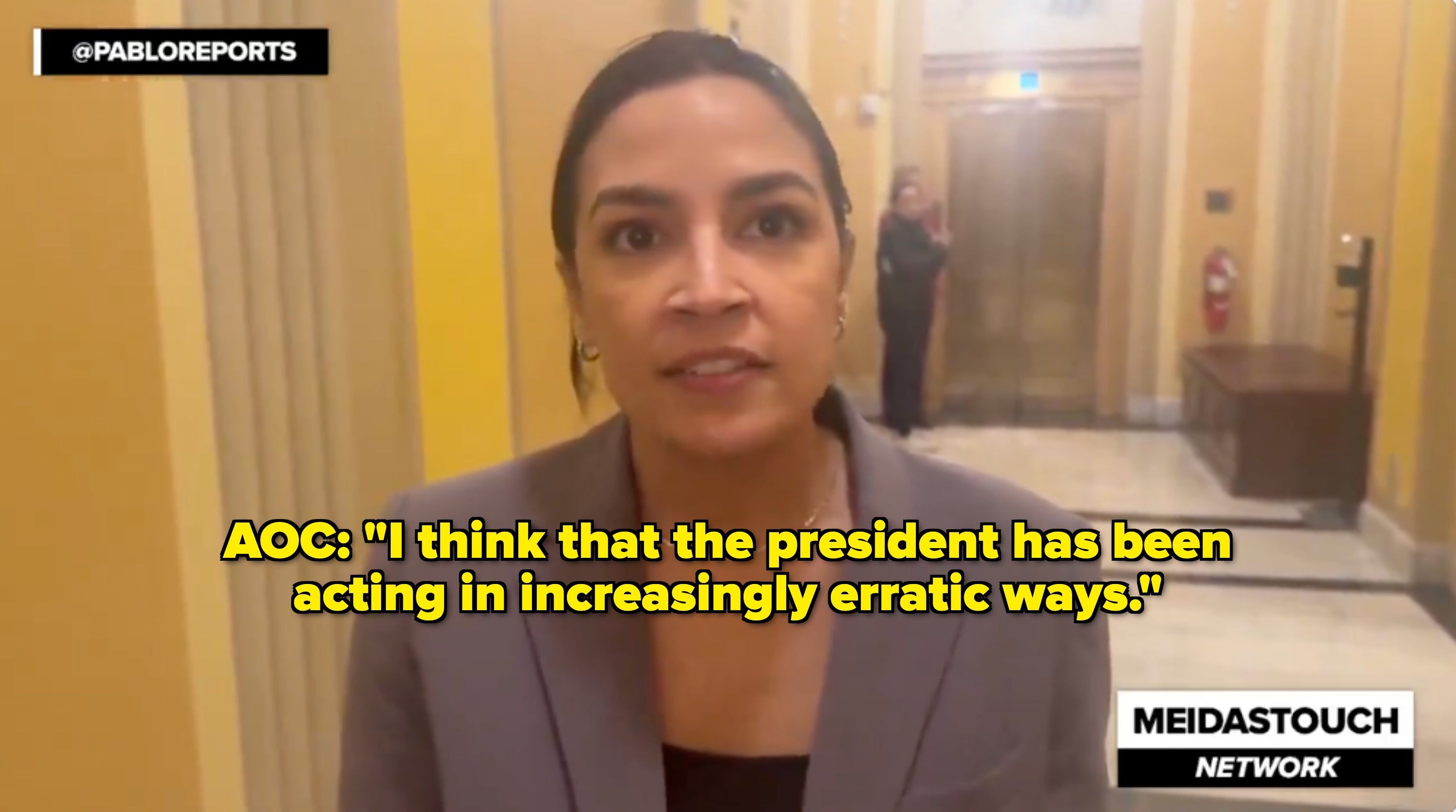 Viral: AOC Replies To Question On Trump's Cognitive Decline