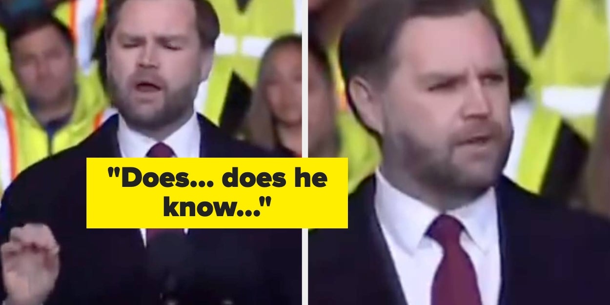 People Are Dragging JD Vance For The Extremely Weird Thing He Just Said About The Economy