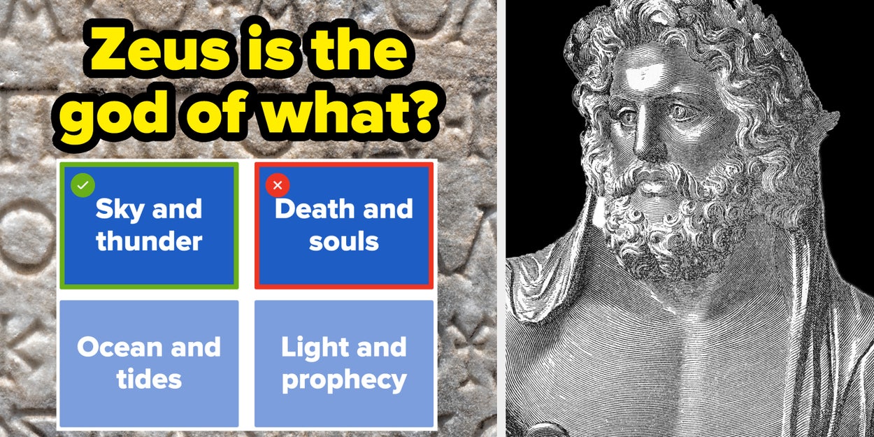 If You Can Score 14/16 Or Higher On This Greek Mythology Test, You Might Just Be A God Yourself