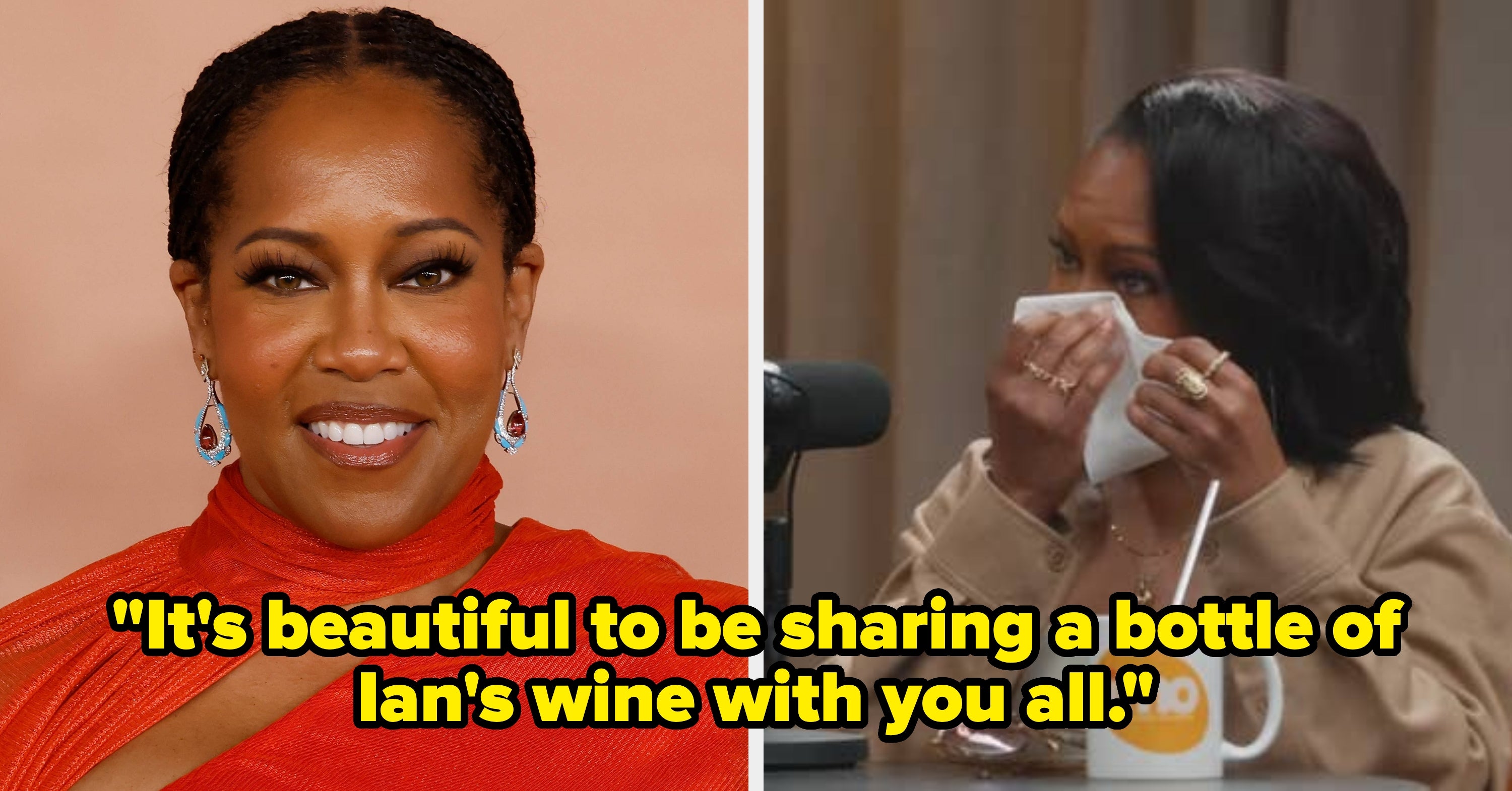 "This Is Beautiful And Heartbreaking": Fans Are Reacting To Regina King And Michelle Obama's Emotional Moment On The "IMO" Podcast