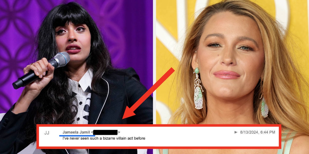 Jameela Jamil Addressed Those Texts About "Villain" Blake Lively — Here's What She Said