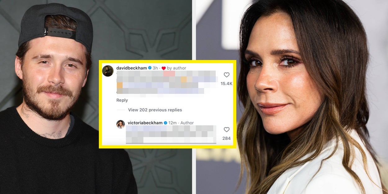After British Fans Started A Campaign To Get Victoria Beckham’s 25-Year-Old Solo Single To Number One, Victoria Appeared To Subtly Acknowledge The Support In A Candid Instagram Exchange With David