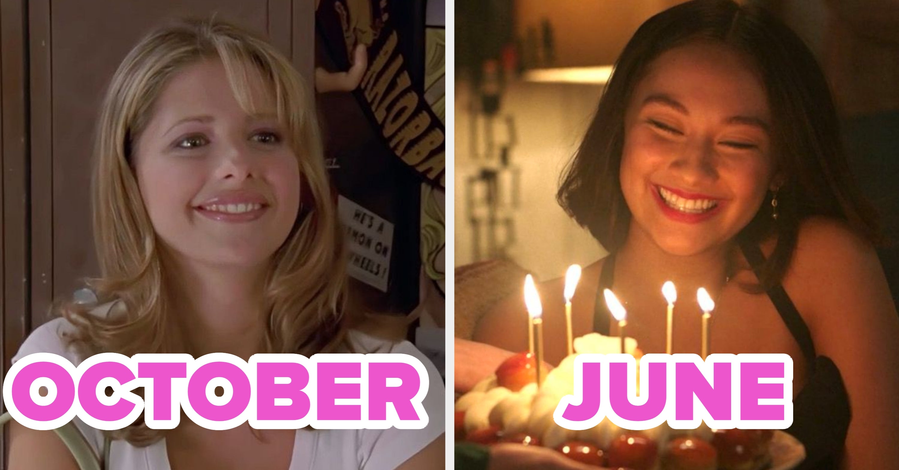 Pick A Show For Every Letter And We Will Reveal Your Lucky Month This Year