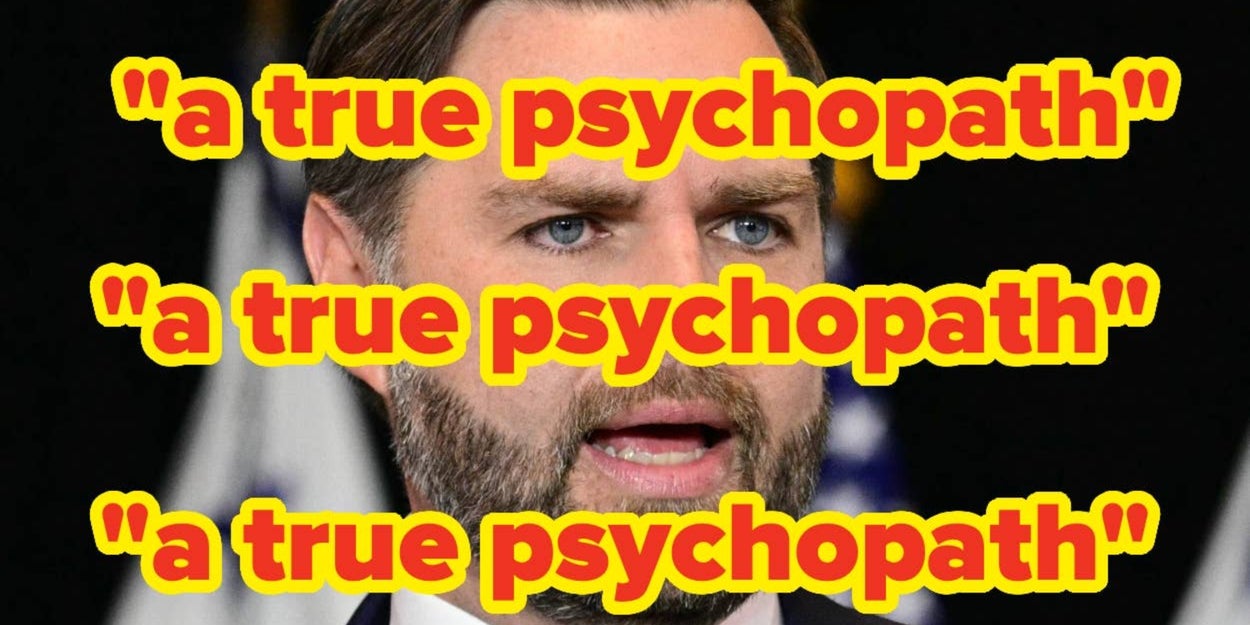 People Are Calling JD Vance A "Morally Repulsive" "Sick F–ck" For His Comments On Alex Pretti