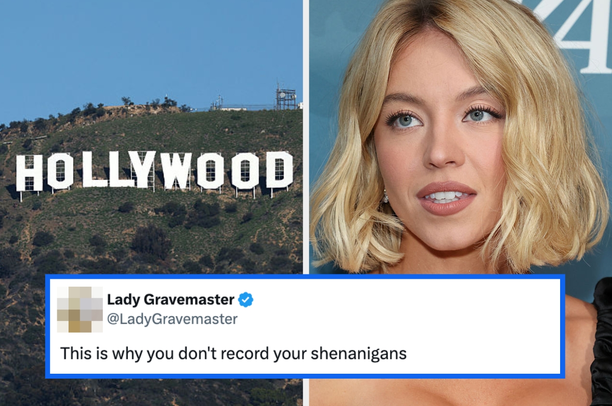 buzzfeed.com - Sara De Ledesma - Sydney Sweeney Allegedly Climbed The Hollywood Sign For A Lingerie Promo, And It's Getting Messy