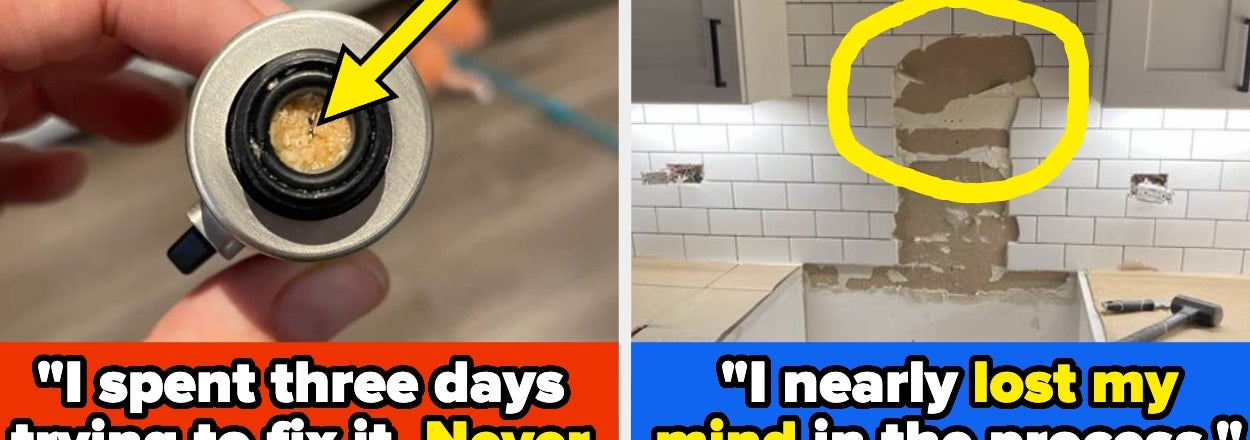 Homeowners Are Sharing The DIY Projects They 100% Regret Doing Because They Cost Too Much Time, Money, Or Energy