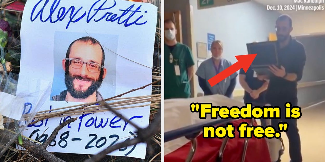 "Freedom Is Not Free": Alex Pretti's Final Words For His Veteran Patient Are Going Viral In The Wake Of His Killing