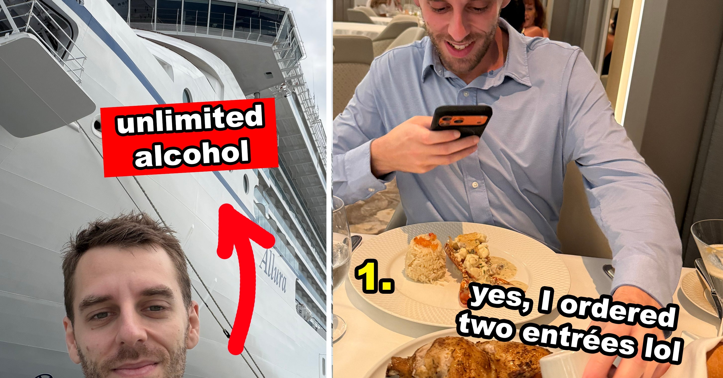 I Went On A "Luxury" Cruise Around The World — Here's Everything I Ate In 24 Hours While On Board