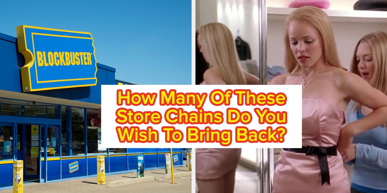 Let's See Which Stores You'd Bring Back And Which You'd Keep Closed!