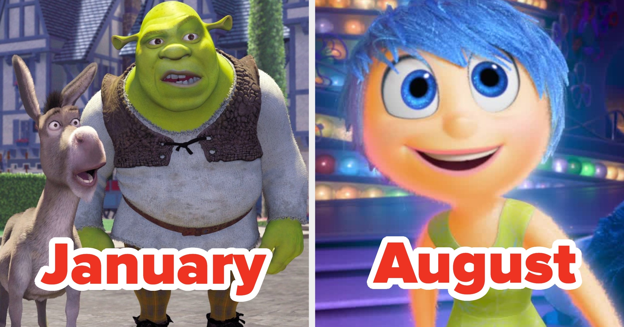 Choose Between These Pixar And DreamWorks Films And We'll Reveal Your Exact Birth Month With Scary Accuracy
