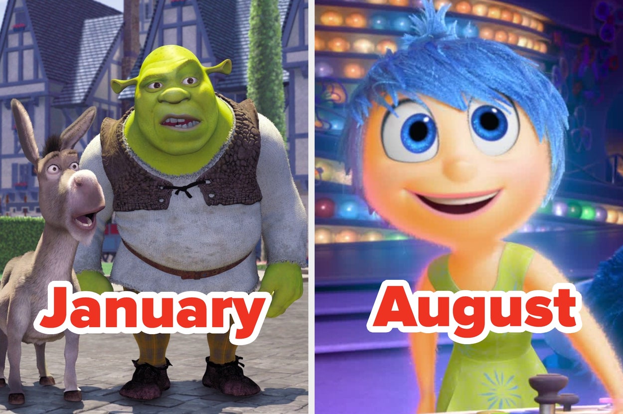 Pick Between Pixar And DreamWorks Movies And We'll Guess Your Birth Month