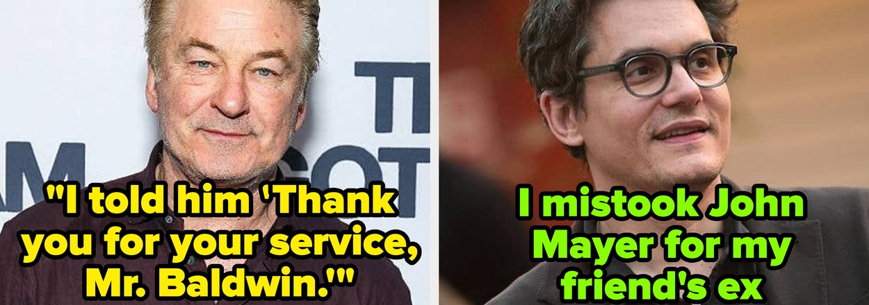"The Discomfort Of That Interaction Will Stay With Me Forever": 45 Hilariously Awkward Celeb Encounters That Range From Cringe-Worthy To Straight-Up Bizarre