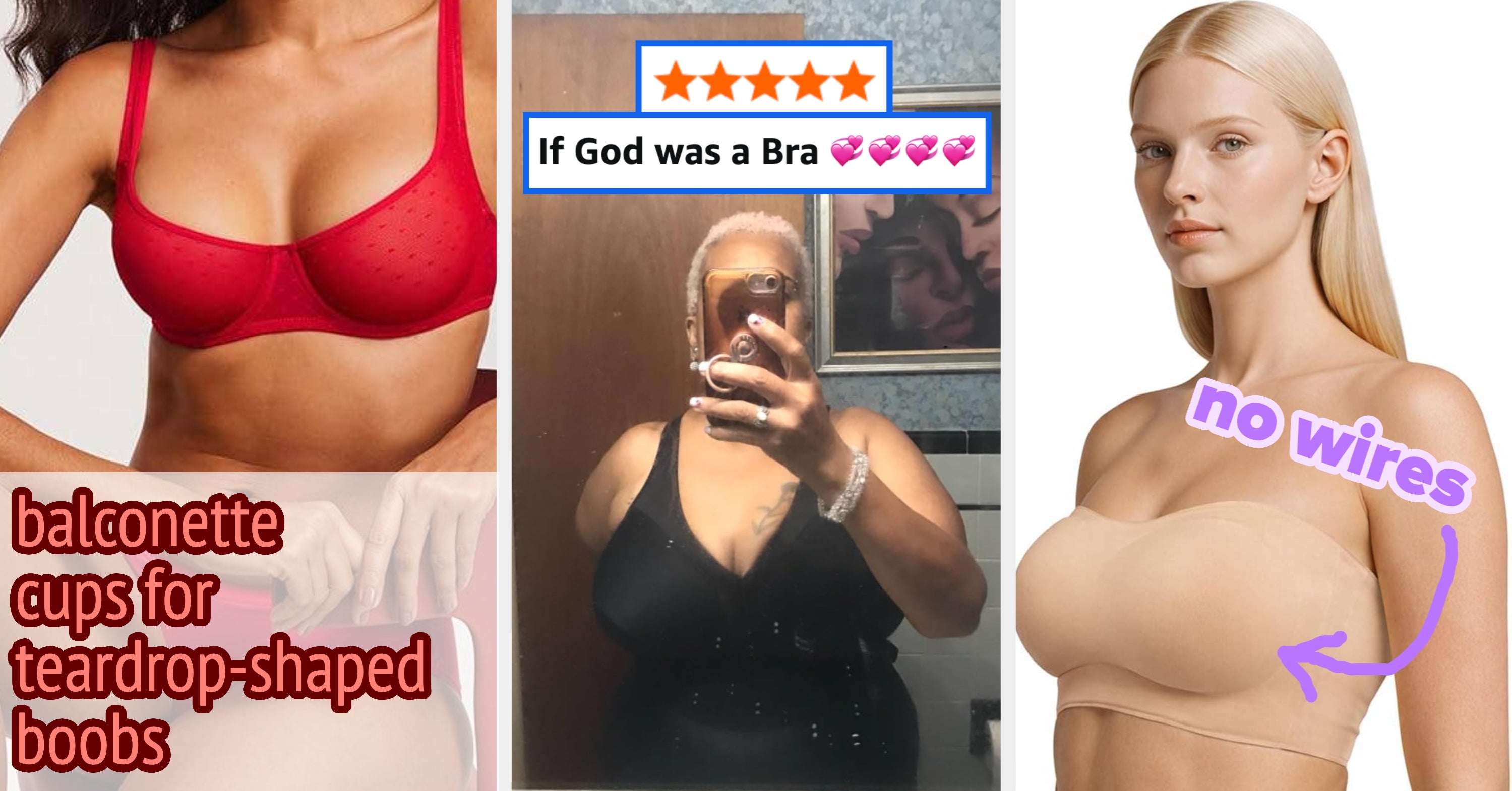 If You're Tired Of Bras That Cost A Small Fortune, Here Are 19 Amazon Options Under $50