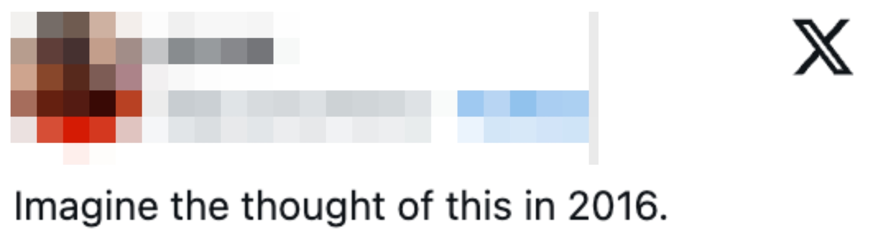 Tweet av @QuannyNitro: "Tenk deg tanken på dette i 2016."