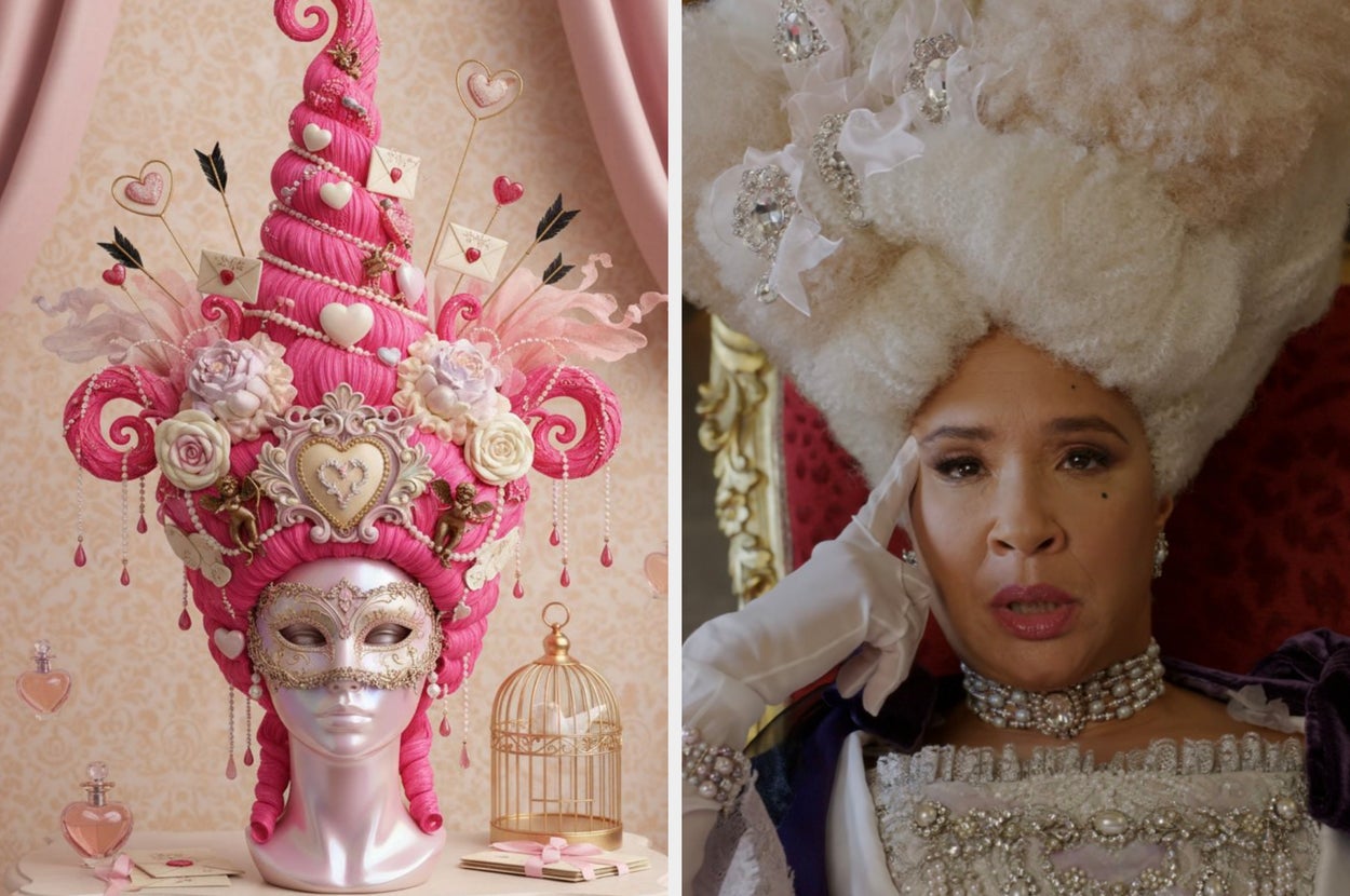 People Are Using This Queen Charlotte Wig Designer To Make Hair Sculptures, And I Am Royally Gobsmacked