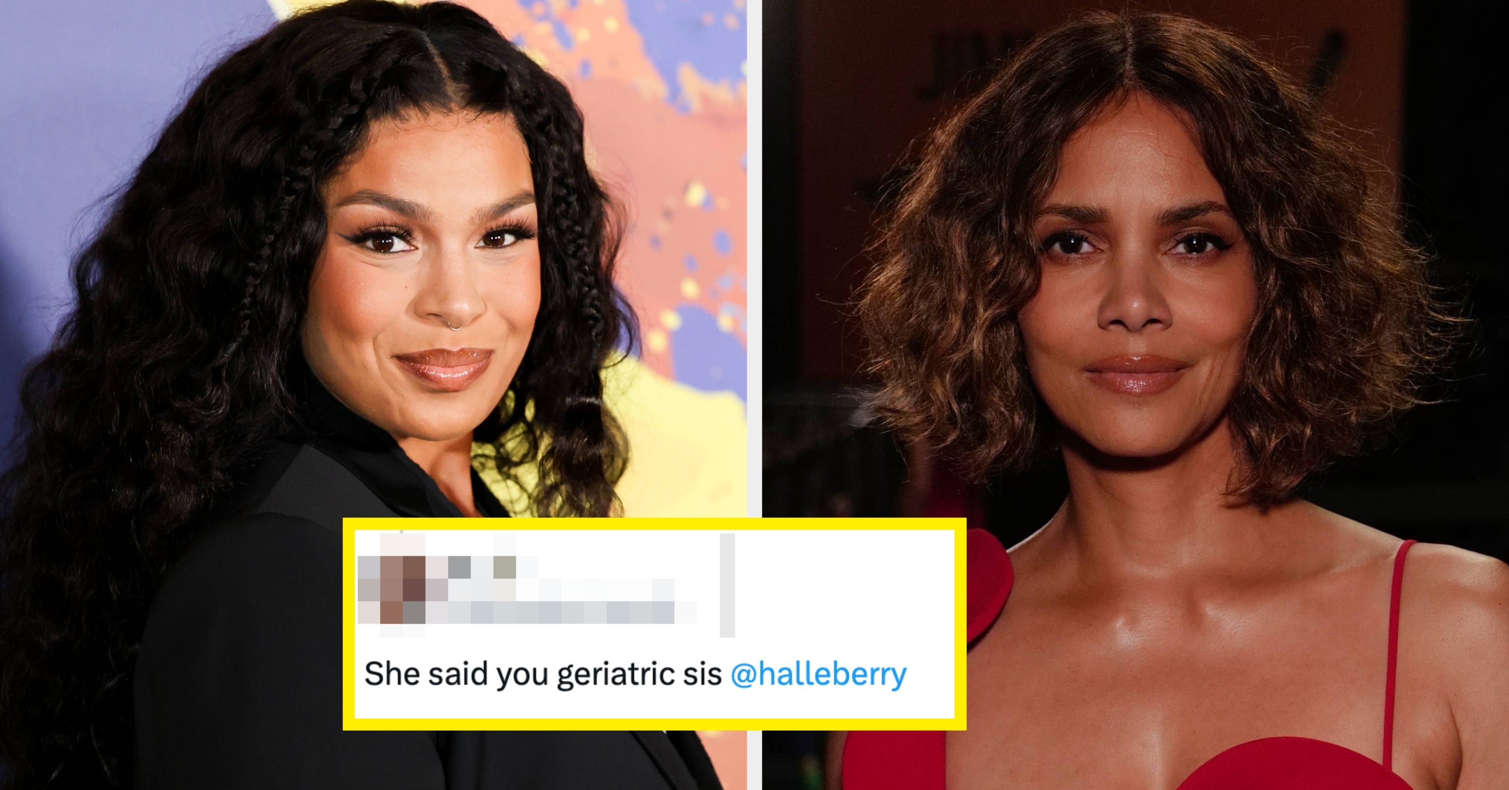 Jordin Sparks Faces Backlash After Publicly Tweeting Halle Berry About Menopause