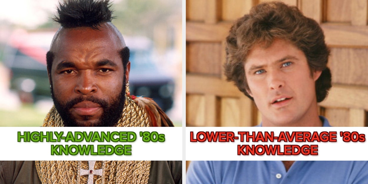 Can You Name All Of These '80s Icons In 80 Seconds Or Less?